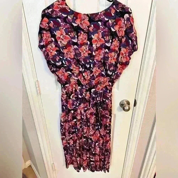 Free People Fitting In Floral Midi Dress Size S - Picture 3 of 5